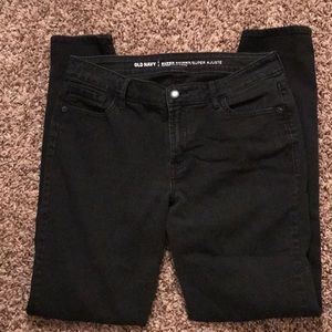 Old Navy Black super skinny jeans